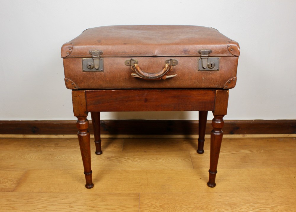 Victorian Mahogany Luggage Stand by James Shoolbred View III