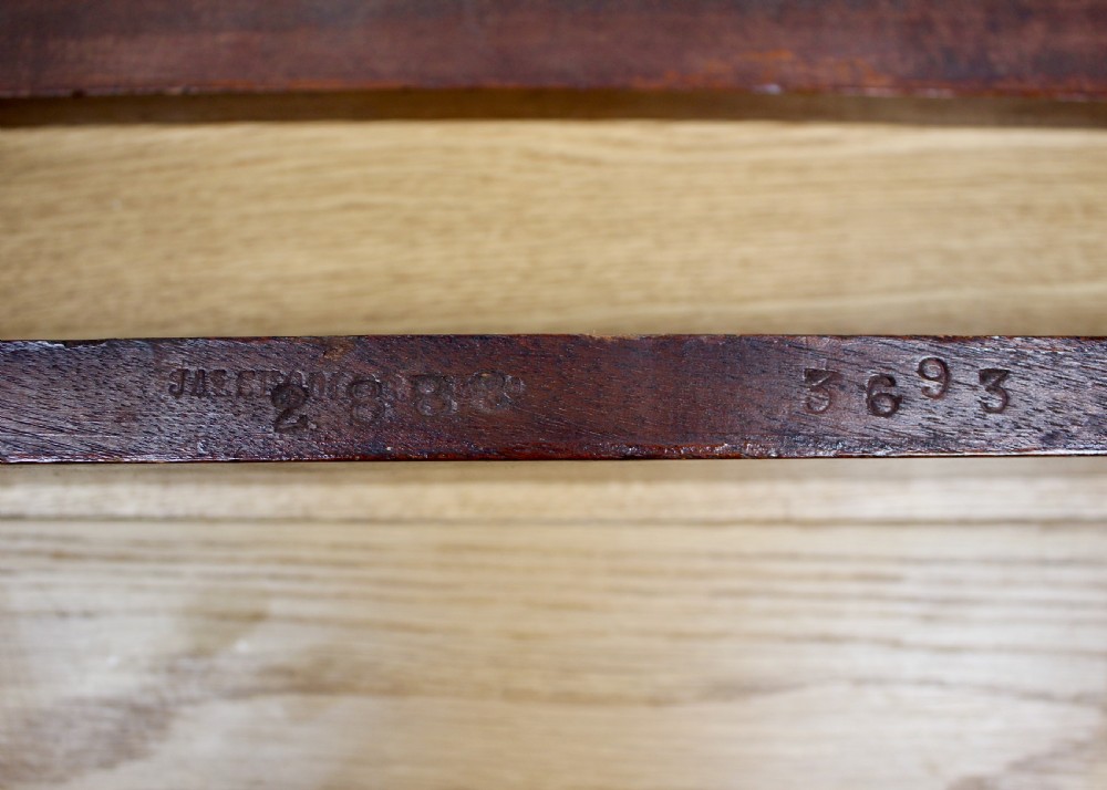 Victorian Mahogany Luggage Stand by James Shoolbred View V