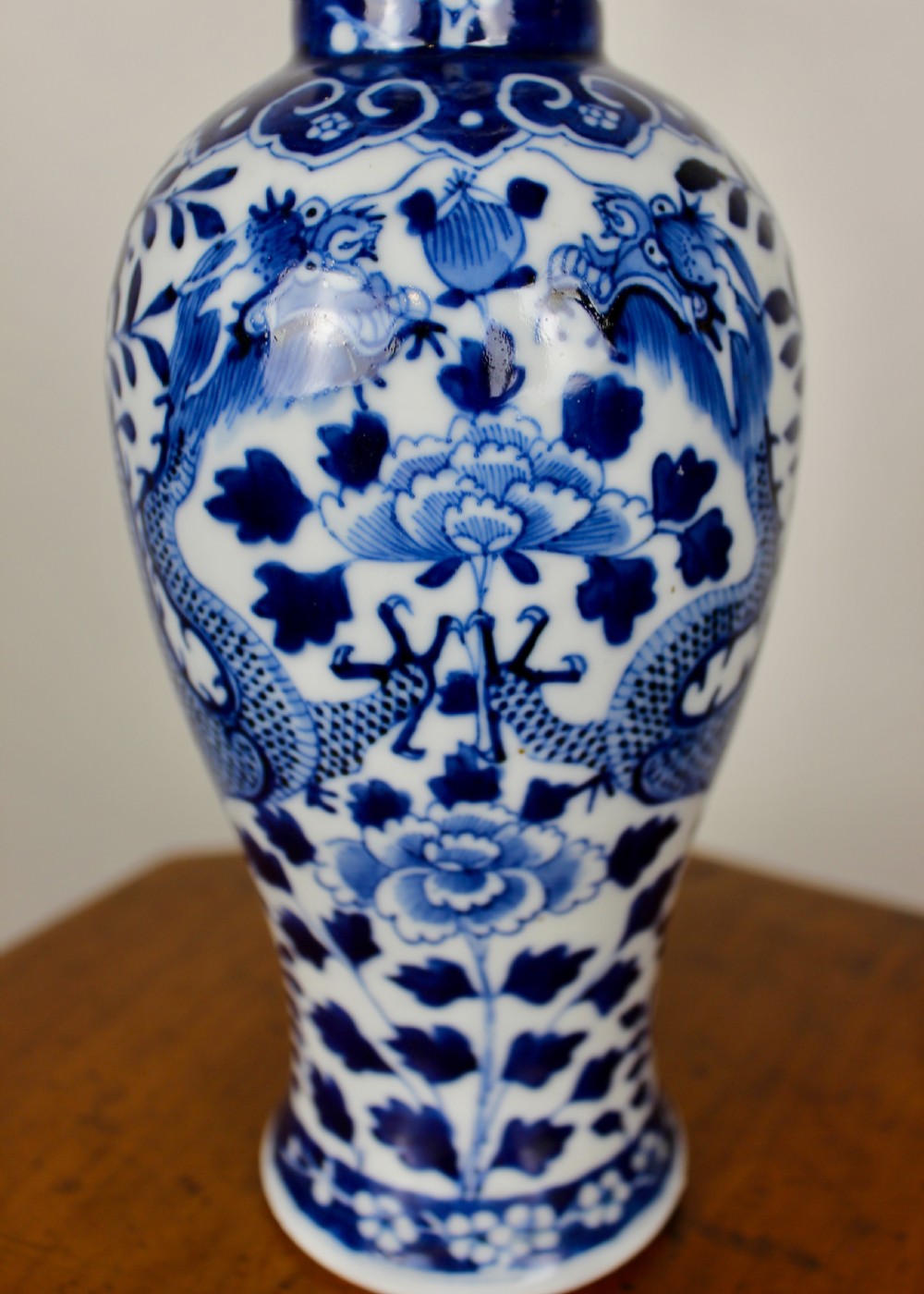 19th Century Chinese Ovoid Vase & Cover View II