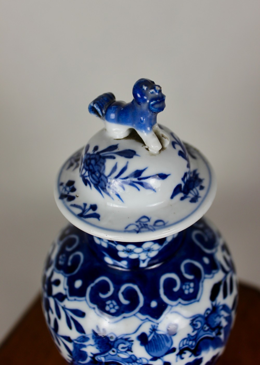 19th Century Chinese Ovoid Vase & Cover View III