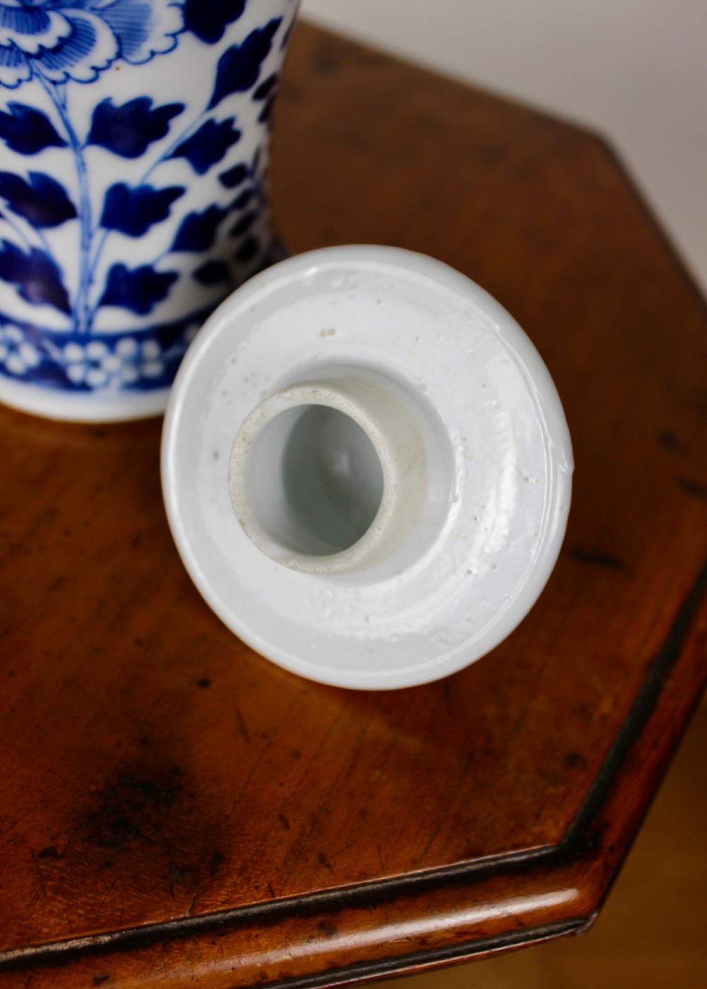 19th Century Chinese Ovoid Vase & Cover View VI