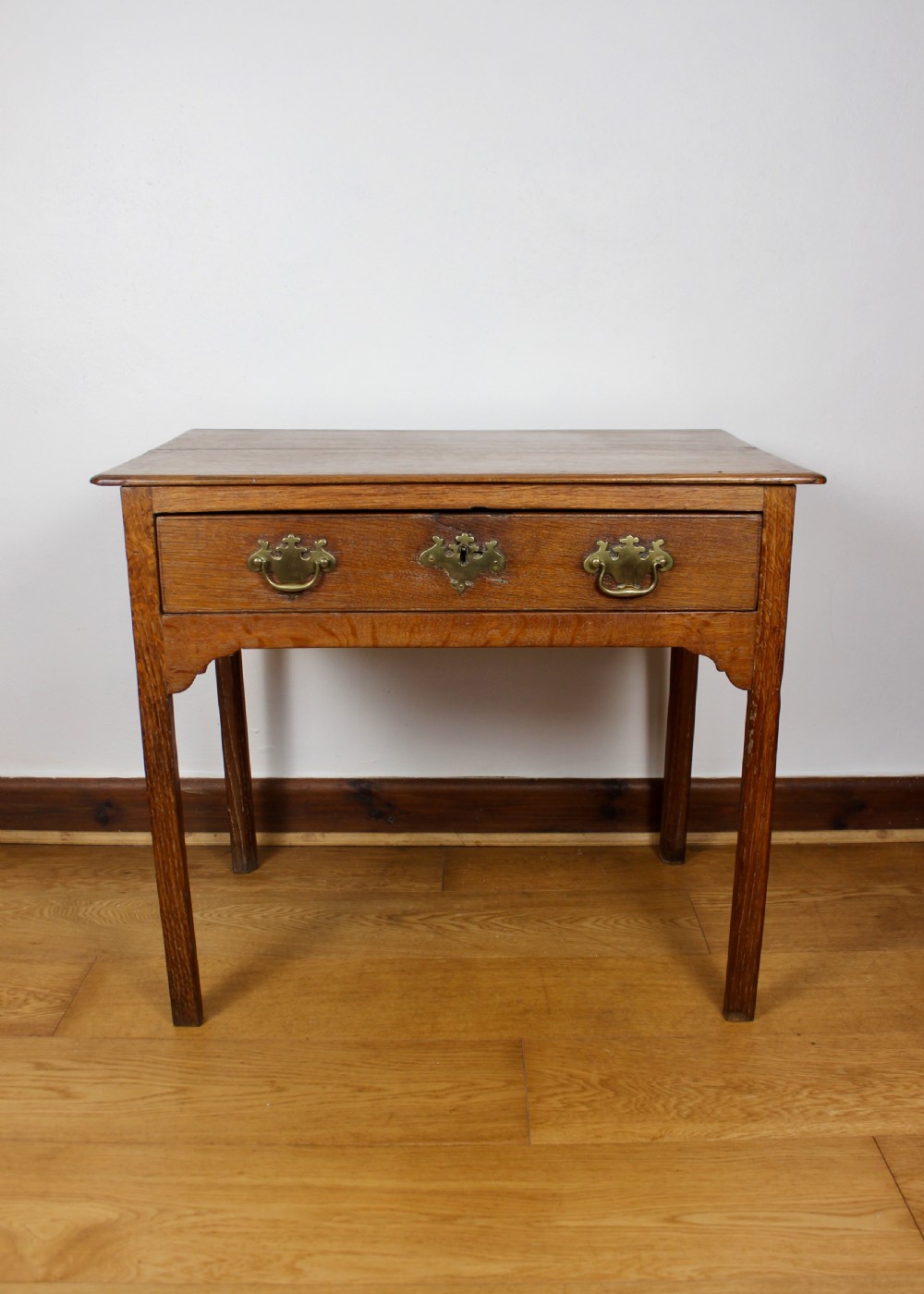 George III Oak Side Table circa. 1800