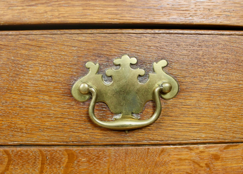 George III Oak Side Table circa. 1800 View V