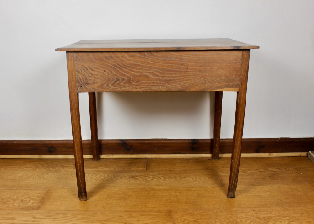 George III Oak Side Table circa. 1800 View IX