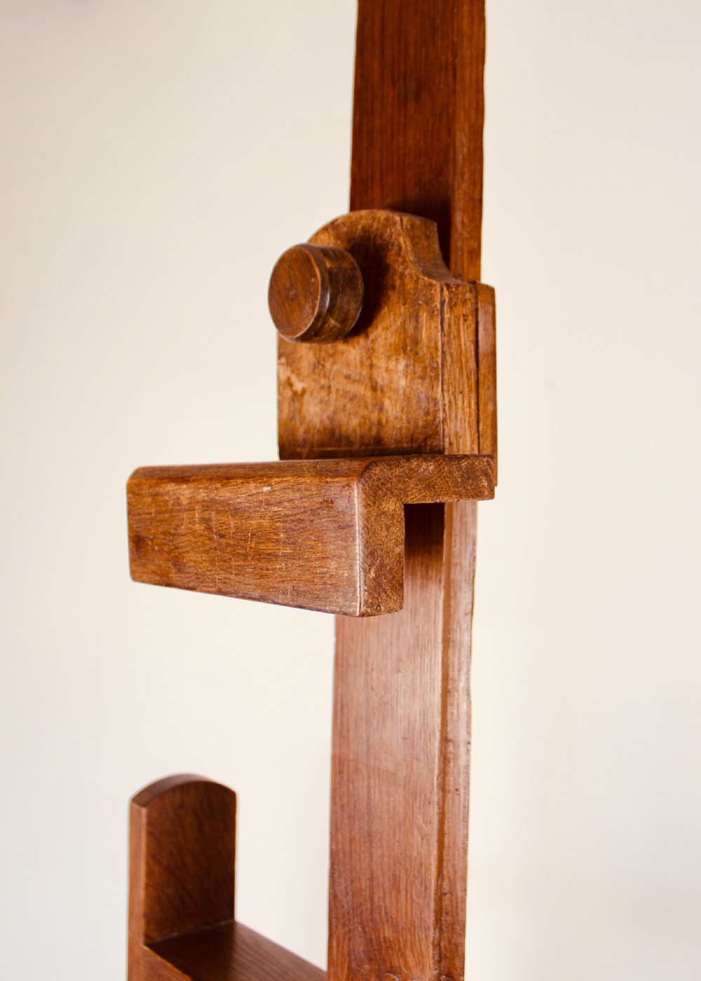 19th Century Oak Artist's Adjustable Studio Easel View II