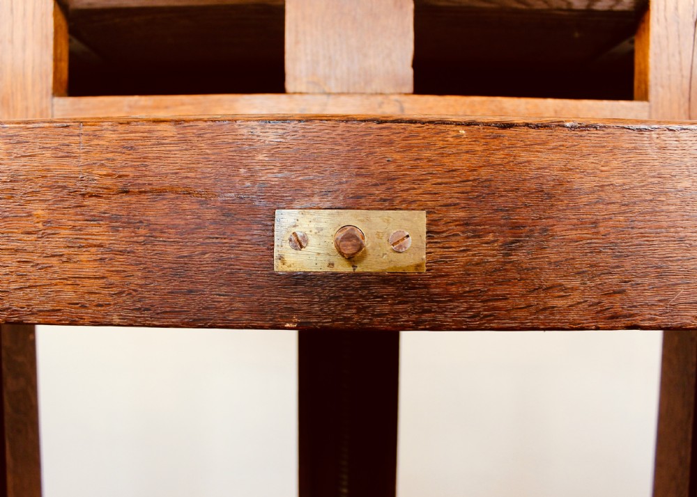 19th Century Oak Artist's Adjustable Studio Easel View VII