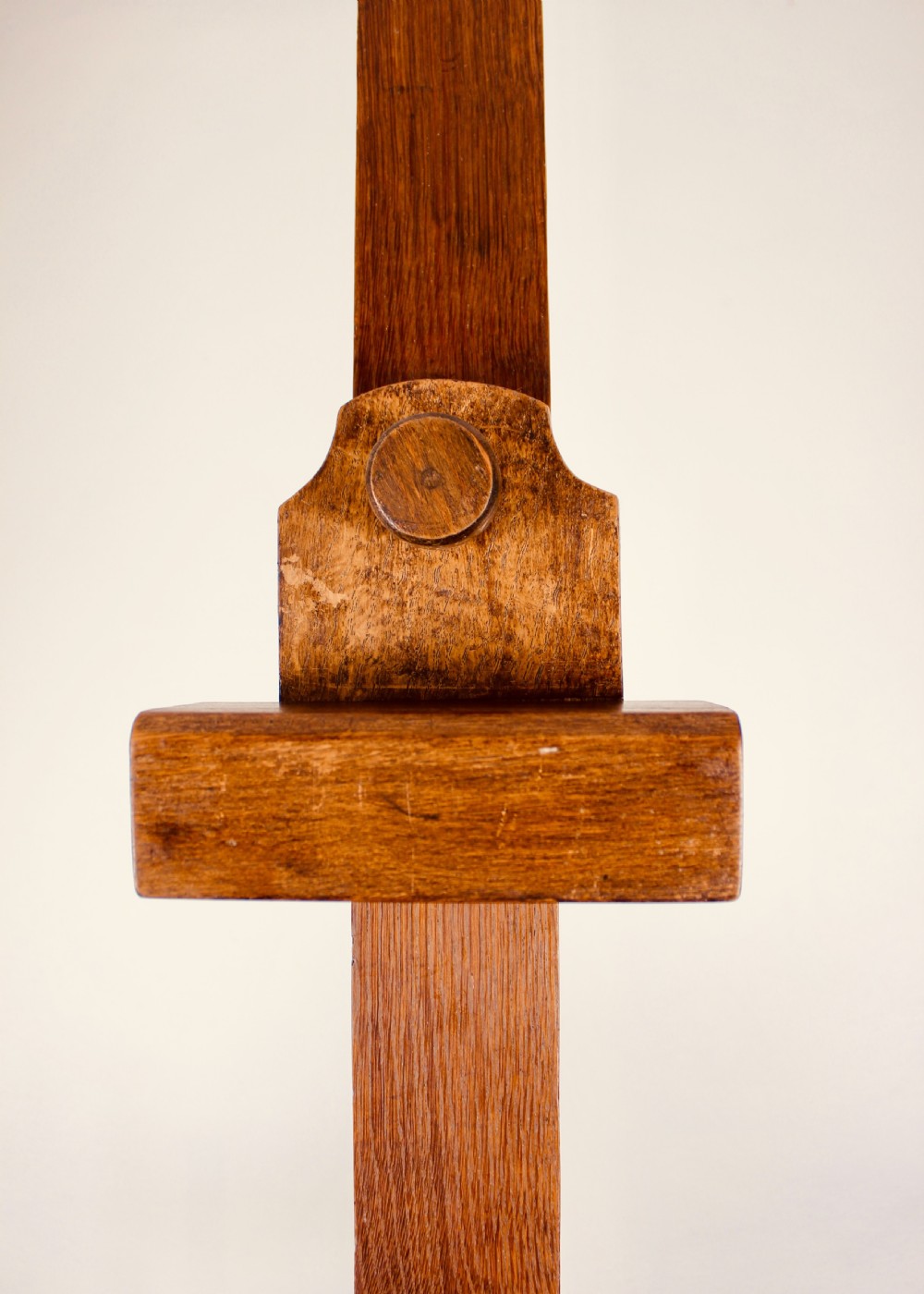 19th Century Oak Artist's Adjustable Studio Easel View VIII