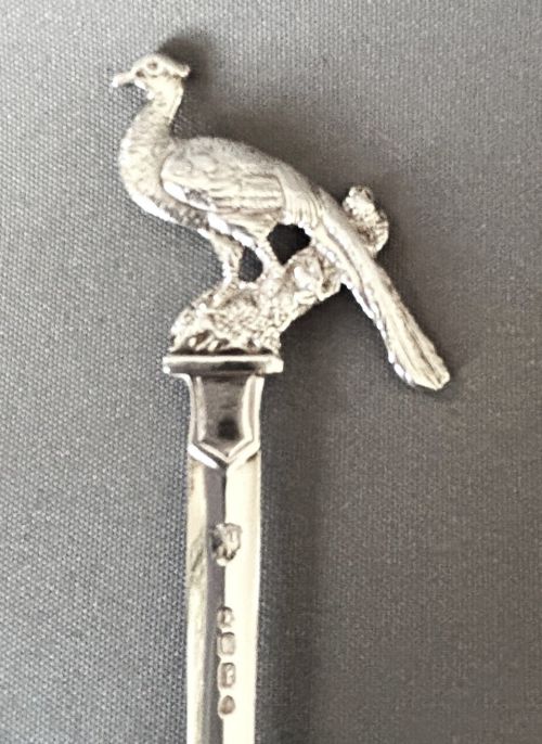 fig 1. A Very Rare Fox Brothers Victorian Silver Game Skewer
