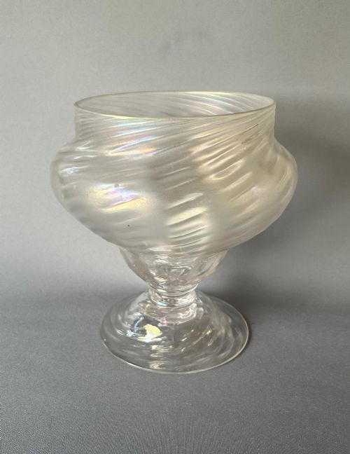 A Fabulous Walsh Walsh Iridescent Art Nouveau Vase