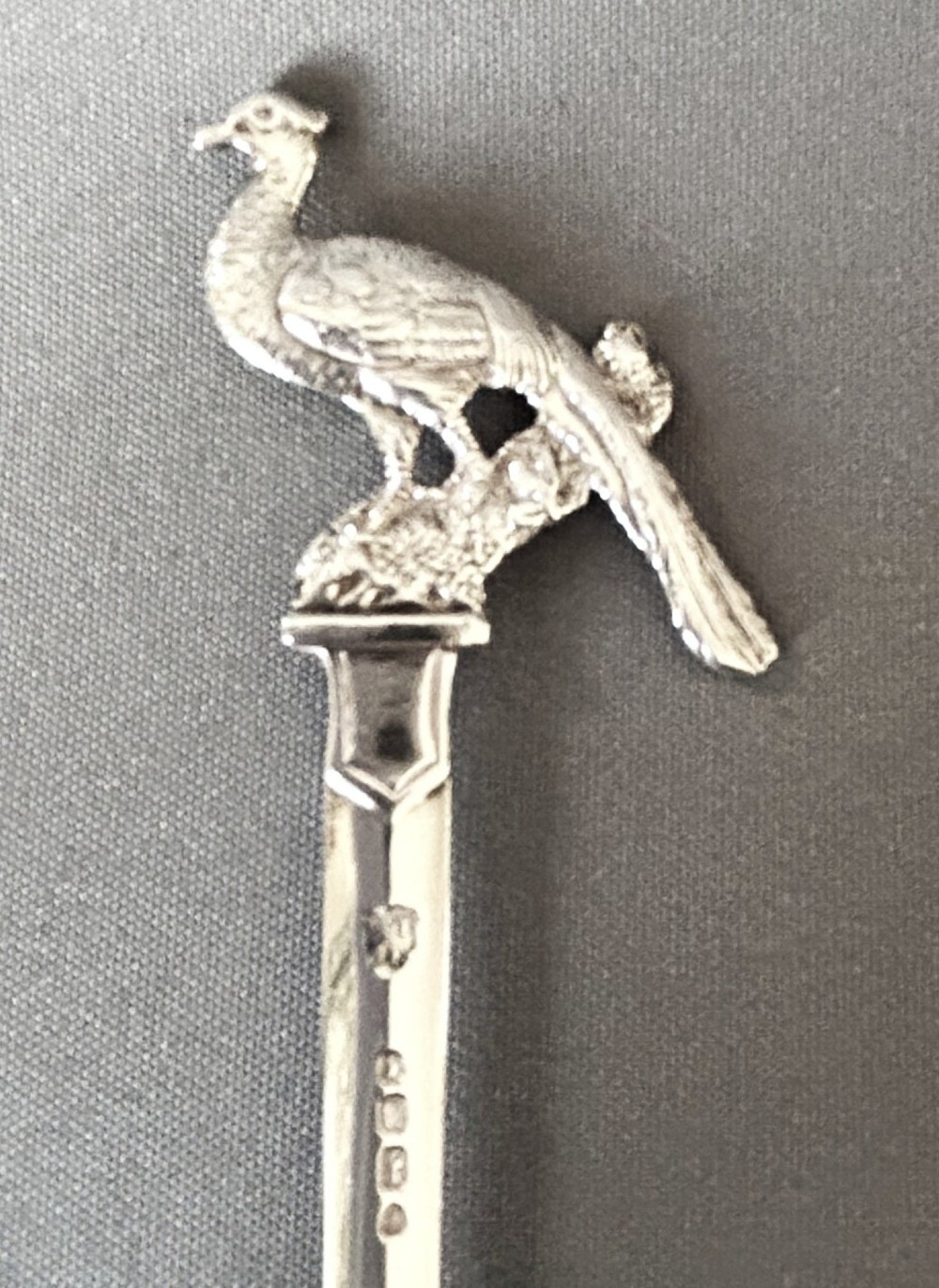 A Very Rare Fox Brothers Victorian Silver Game Skewer View II