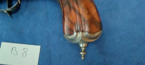 ANTIQUE REVOLVING BARREL PISTOL EARLY 19TH CENTURY - ADDITIONAL PHOTO 7