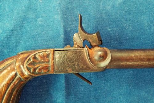 ANTIQUE SMALL POCKET PISTOL - ADDITIONAL PHOTO 1