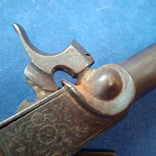 ANTIQUE SMALL POCKET PISTOL - ADDITIONAL PHOTO 6