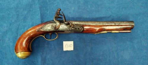 18TH CENTURY AMERICAN FLINTLOCK PISTOL BY THOMAS ANELLI - ADDITIONAL PHOTO 1