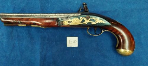 18TH CENTURY AMERICAN FLINTLOCK PISTOL BY THOMAS ANELLI - ADDITIONAL PHOTO 3