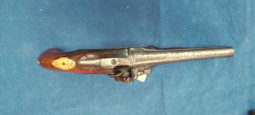 18TH CENTURY AMERICAN FLINTLOCK PISTOL BY THOMAS ANELLI - ADDITIONAL PHOTO 4