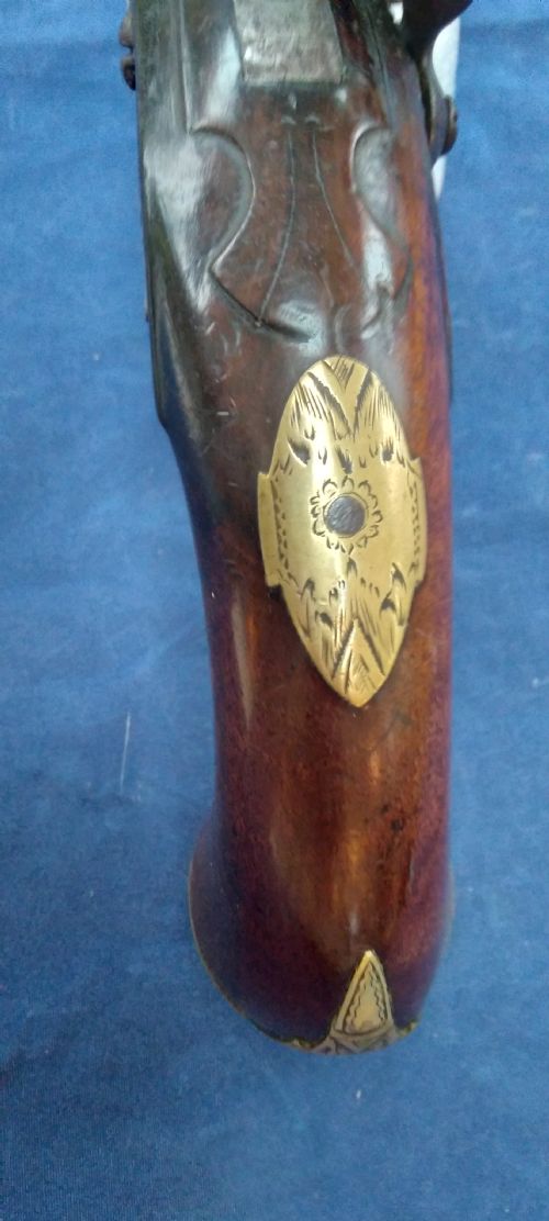18TH CENTURY AMERICAN FLINTLOCK PISTOL BY THOMAS ANELLI - ADDITIONAL PHOTO 6