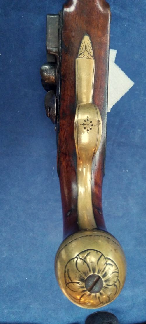 18TH CENTURY AMERICAN FLINTLOCK PISTOL BY THOMAS ANELLI - ADDITIONAL PHOTO 7