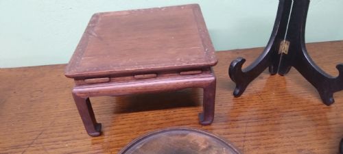 19 CHINESE HARDWOOD STANDS - ADDITIONAL PHOTO 7