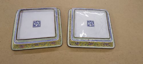 CHINESE ENAMELLED BOWLS - ADDITIONAL PHOTO 1