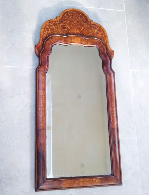seaweed marquetry pier mirror - CATEGORY: ANTIQUE MIRRORS - DATED 18TH CENTURY