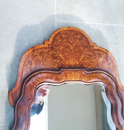 SEAWEED MARQUETRY PIER MIRROR - ADDITIONAL PHOTO 1