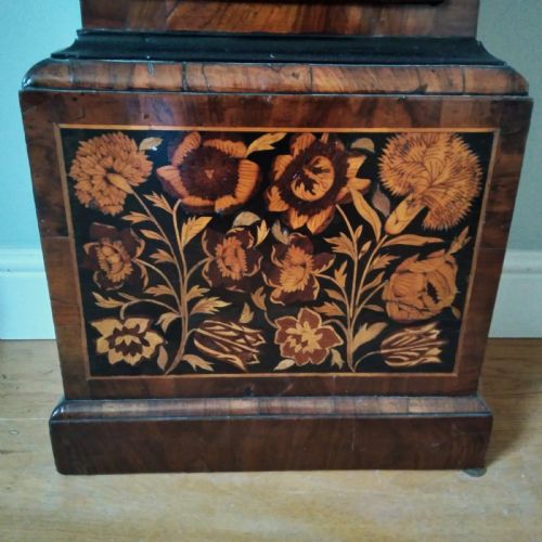 17TH CENTURY MARQUETRY LONGCASE CLOCK BY JOHN CLOWNS LONDON - ADDITIONAL PHOTO 7