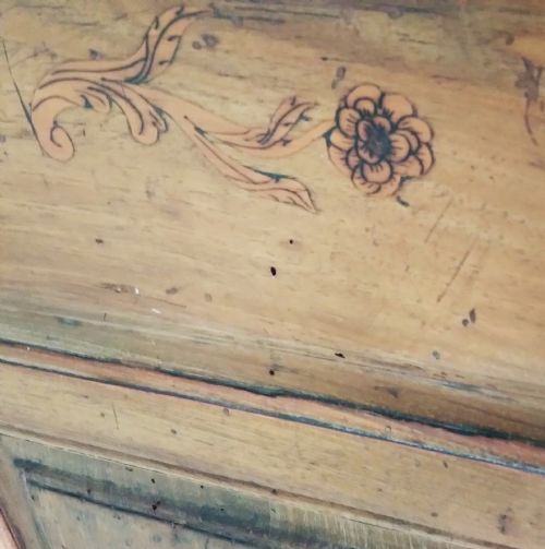 MALTESE 18TH CENTURY FRUITWOOD MARQUETRY BUREAU - ADDITIONAL PHOTO 5