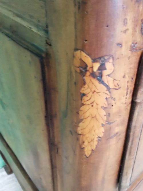 MALTESE 18TH CENTURY FRUITWOOD MARQUETRY BUREAU - ADDITIONAL PHOTO 7