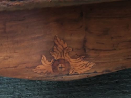 MALTESE 18TH CENTURY FRUITWOOD MARQUETRY BUREAU - ADDITIONAL PHOTO 9