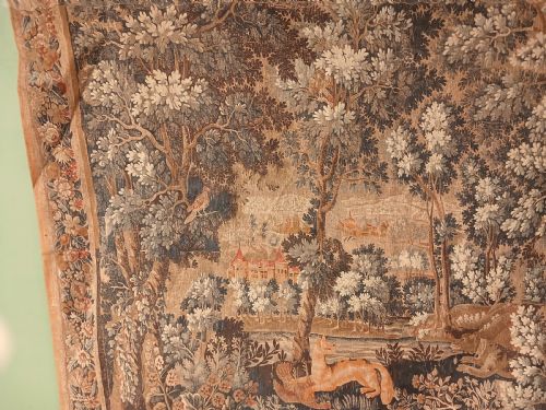 LARGE TAPESTRY 19TH CENTURY - ADDITIONAL PHOTO 1