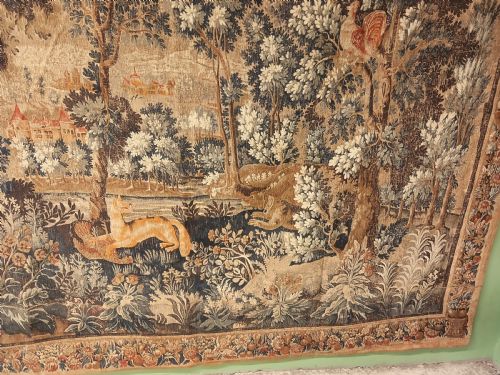 LARGE TAPESTRY 19TH CENTURY - ADDITIONAL PHOTO 2