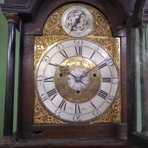 18TH CENTURY THREE TRAINED LONGCASE CLOCK - ADDITIONAL PHOTO 2