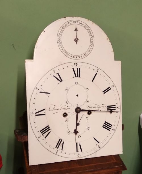 GEORGIAN QUARTER STRIKE LONGCASE CLOCK - ADDITIONAL PHOTO 1