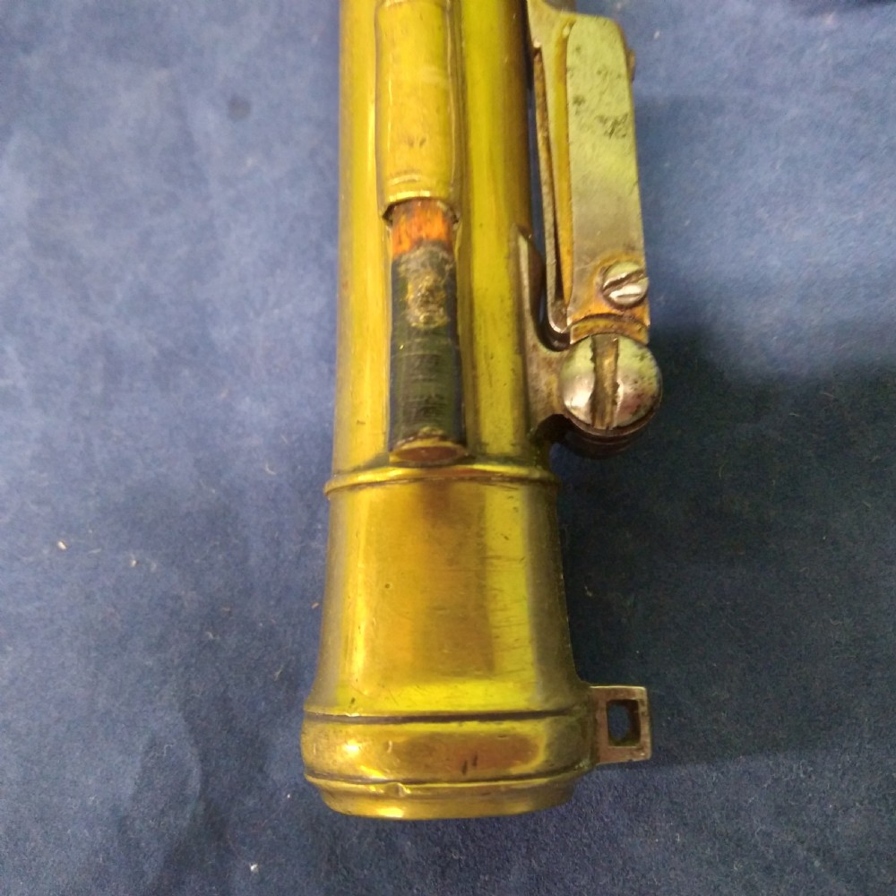 ANTIQUE BLUNDERBUSS BAYONET PISTOL View VII
