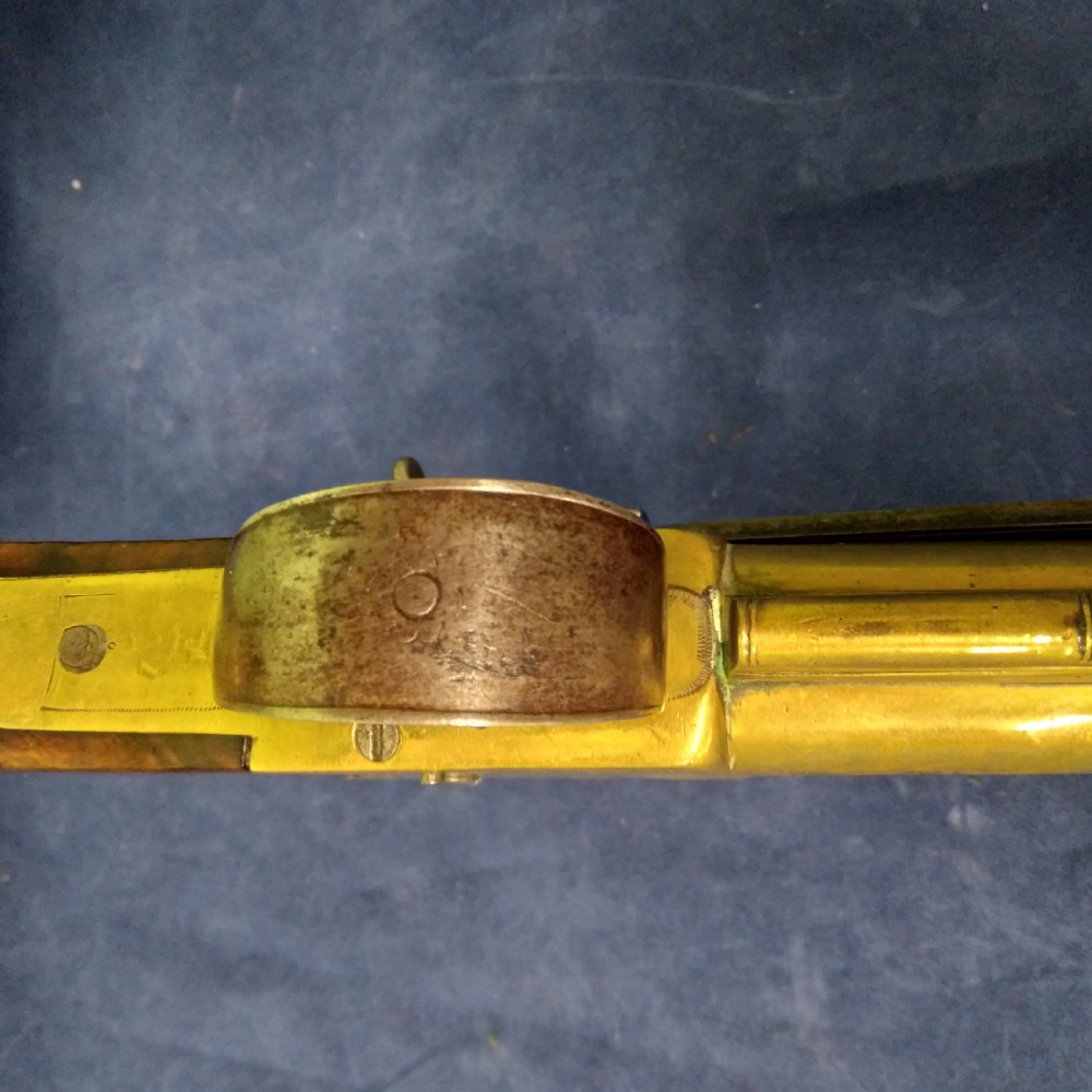 ANTIQUE BLUNDERBUSS BAYONET PISTOL View VIII