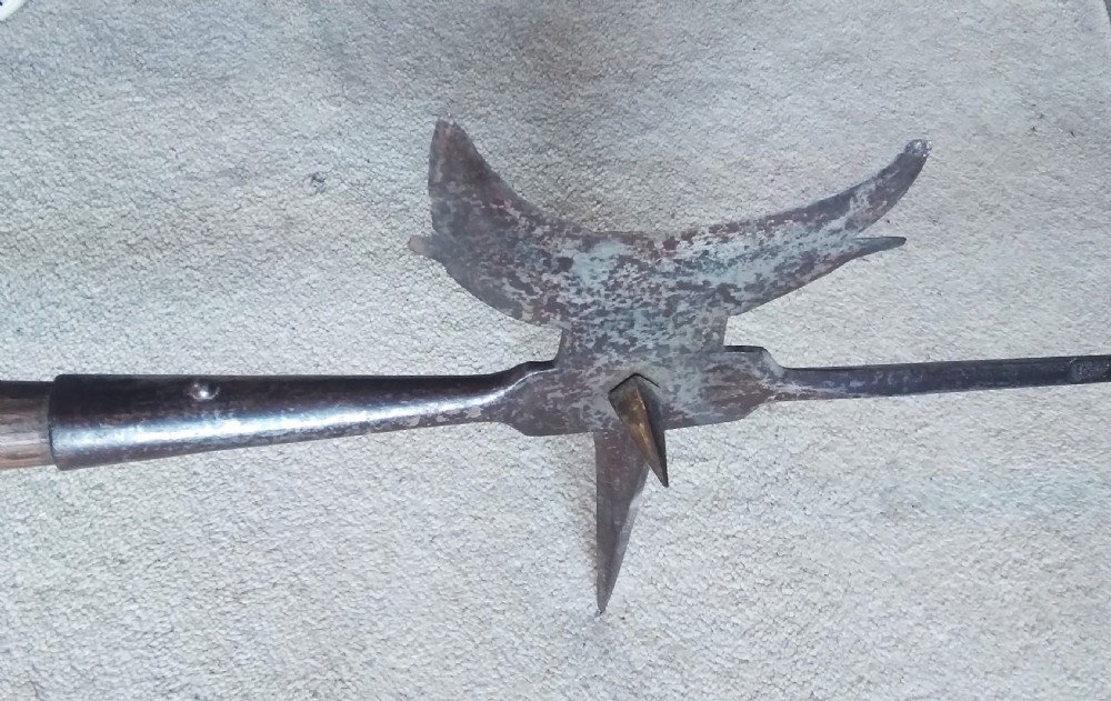 ANTIQUE IRON HALBARD View IV