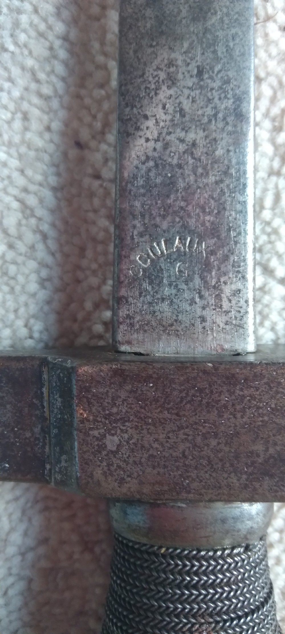 ANTIQUE  IRON BATTLE SWORD View IV