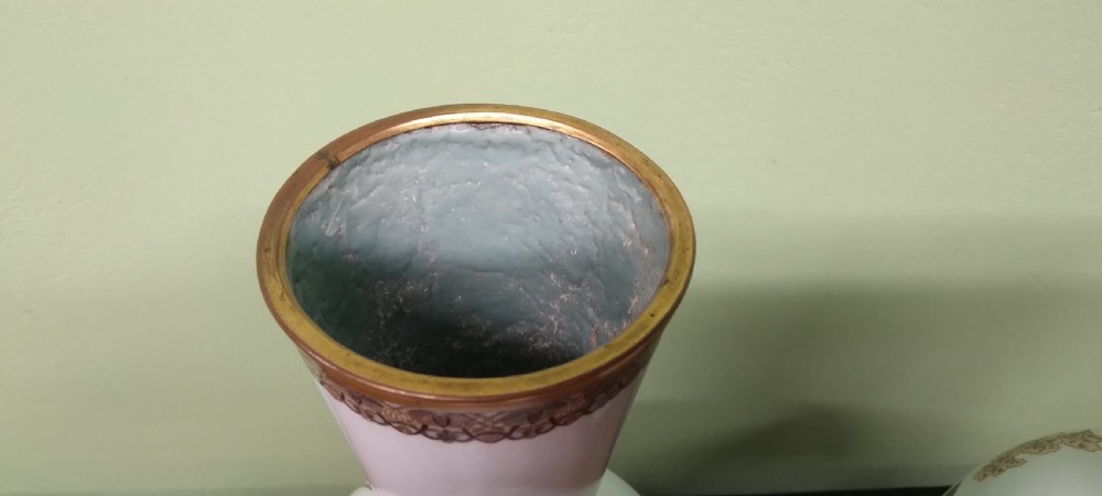 ANTIQUE LARGE CLOISONNÉ VASES View III