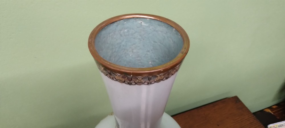 ANTIQUE LARGE CLOISONNÉ VASES View IV