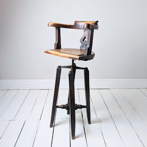 Antique Childs Barbers Windsor Chair