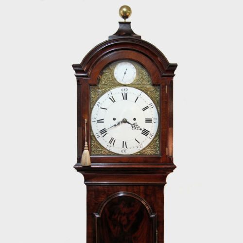 A FINE AND RARE GEORGE III MAHOGANY REGULATOR QUALITY MUDGE DUTTON STYLE LONGCASE CLOCK BY THOMAS BEST LONDON CIRCA 1785 LONG CASE - ADDITIONAL PHOTO 2