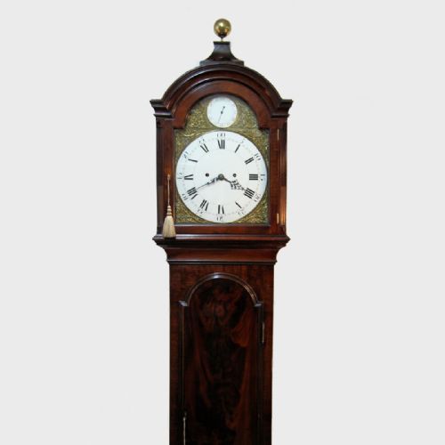 A FINE AND RARE GEORGE III MAHOGANY REGULATOR QUALITY MUDGE DUTTON STYLE LONGCASE CLOCK BY THOMAS BEST LONDON CIRCA 1785 LONG CASE - ADDITIONAL PHOTO 1