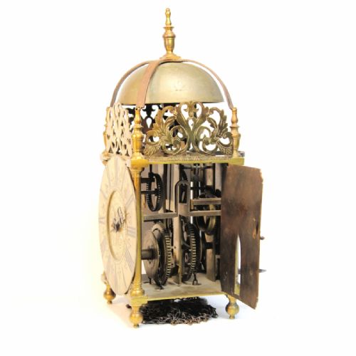 17TH CENTURY ENGLISH LANTERN CLOCK BY BENJAMIN BROCKHURST OF COVENTRYCIRCA 1690 - ADDITIONAL PHOTO 1