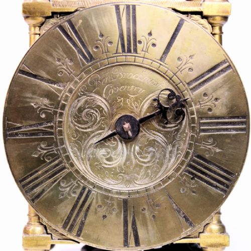 17TH CENTURY ENGLISH LANTERN CLOCK BY BENJAMIN BROCKHURST OF COVENTRYCIRCA 1690 - ADDITIONAL PHOTO 5