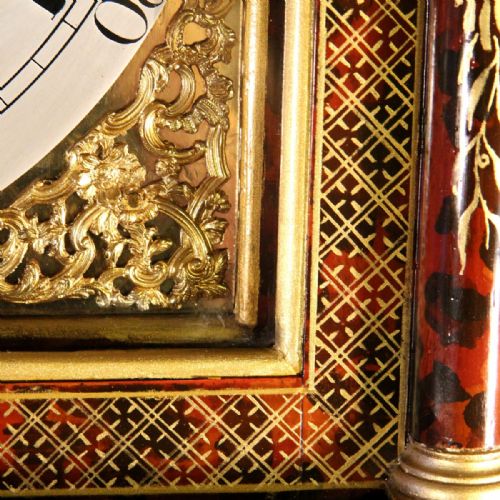 LACQUERED JAPANNED CHINOISERIE ENGLISH LONGCASE BY RICHARD TEMPLER OF LONDON CIRCA 1770 - ADDITIONAL PHOTO 4