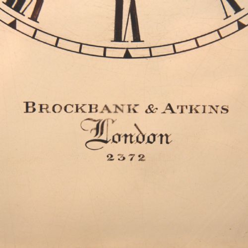 A GOOD ROSEWOOD FUSEE TABLE BRACKET CLOCK IN A BREAKARCH CASE BY BROCKBANK ATKINS LONDON CIRCA 1825 - ADDITIONAL PHOTO 4