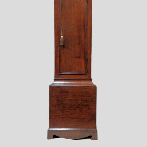 AN EIGHT DAY LONGCASE CLOCK IN A PLAIN OAK CASE BY B RUSSELL OF NORWICH CIRCA 1810 LONG CASE - ADDITIONAL PHOTO 2