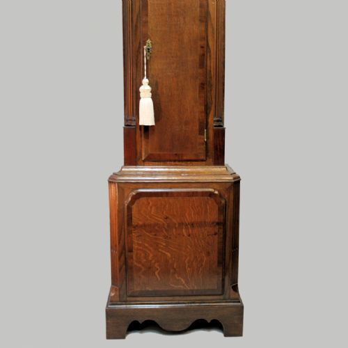 AN OAK THIRTY HOUR LONGCASE CLOCK BY JAMES JOYCE OF WHITCHURCH SHROPSHIRE CIRCA 1790 LONG CASE - ADDITIONAL PHOTO 2