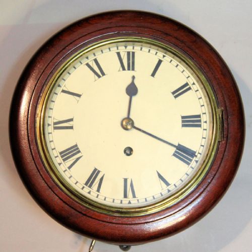 a small english dial wall clock by hwilliamson ltd coventry circa early 1900's - CATEGORY: ANTIQUE CLOCKS - DATED 1920